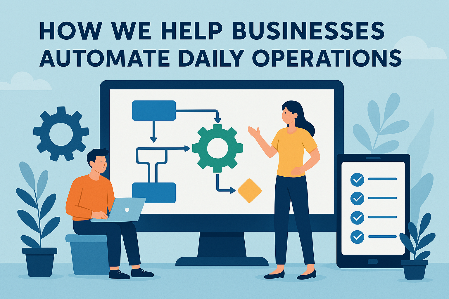 landscape image for How We Help Businesses Automate Daily Operations