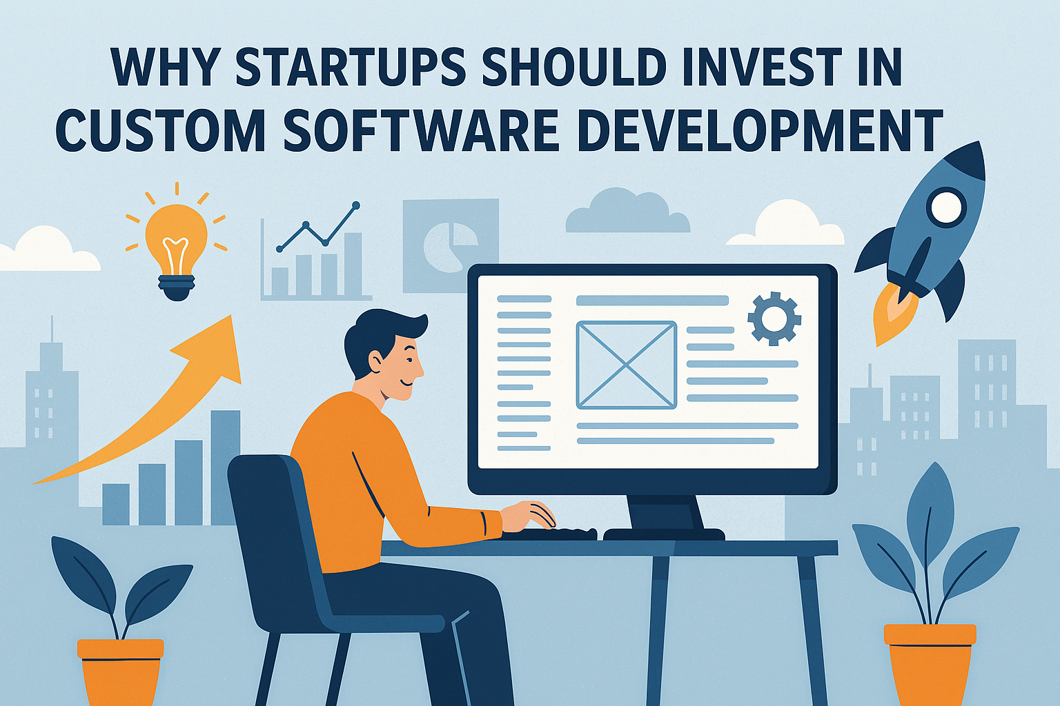 landscape image for Why Startups Should Invest in Custom Software Development